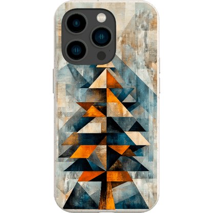Stepping Green Phone Case Cubist Pine Tree Bio Case