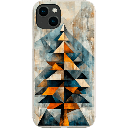 Stepping Green Phone Case Cubist Pine Tree Bio Case