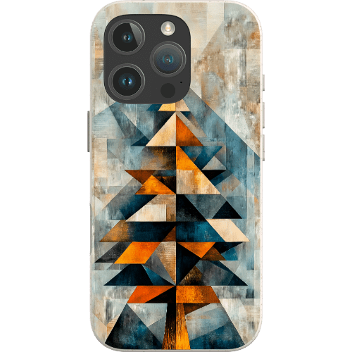 Stepping Green Phone Case Cubist Pine Tree Bio Case