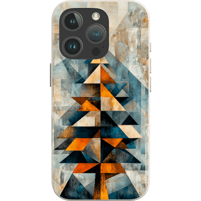 Stepping Green Phone Case Cubist Pine Tree Bio Case