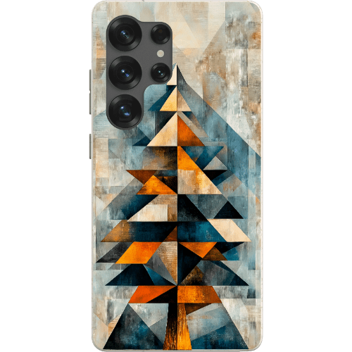 Stepping Green Phone Case Cubist Pine Tree Bio Case