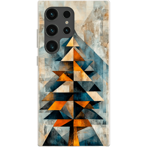 Stepping Green Phone Case Cubist Pine Tree Bio Case