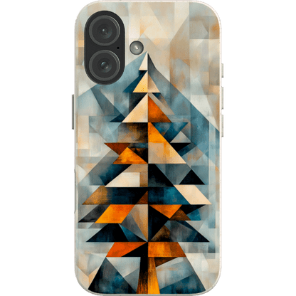 Stepping Green Phone Case Cubist Pine Tree Bio Case