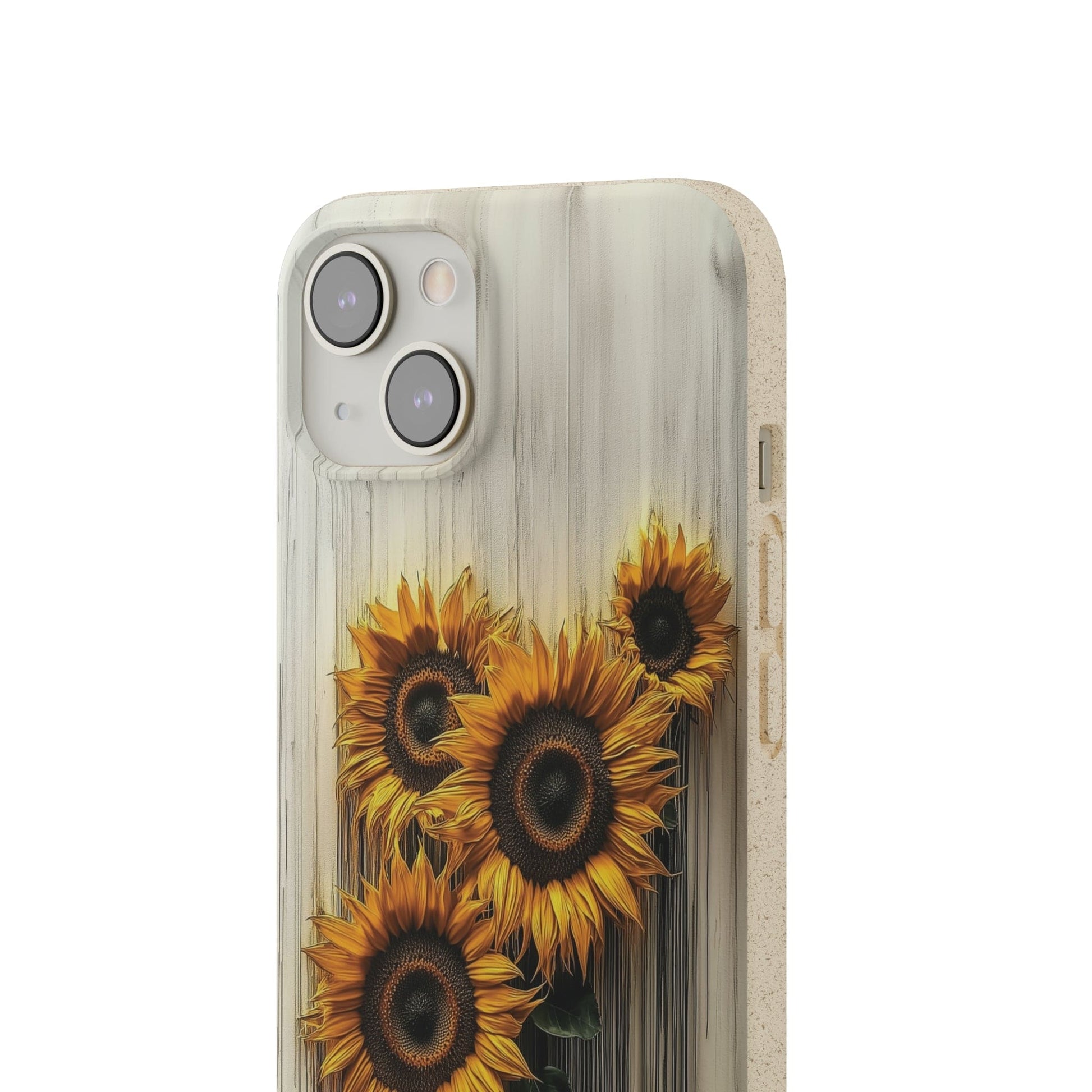 Stepping Green Phone Case Dripping Sunflowers Bio Case
