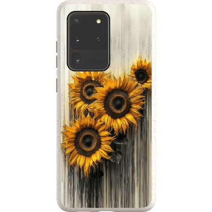Stepping Green Phone Case Dripping Sunflowers Bio Case