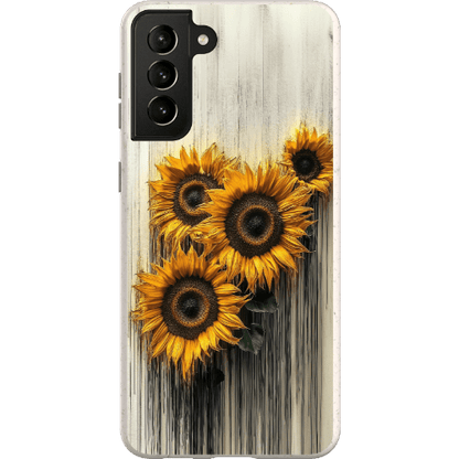Stepping Green Phone Case Dripping Sunflowers Bio Case