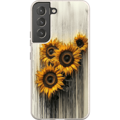 Stepping Green Phone Case Dripping Sunflowers Bio Case