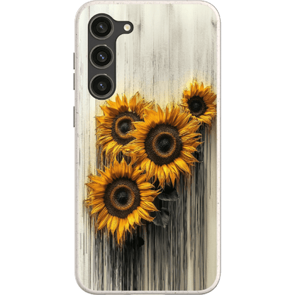 Stepping Green Phone Case Dripping Sunflowers Bio Case