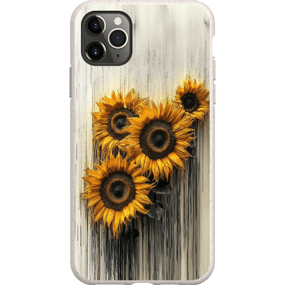 Stepping Green Phone Case Dripping Sunflowers Bio Case