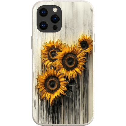 Stepping Green Phone Case Dripping Sunflowers Bio Case