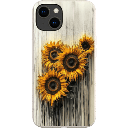 Stepping Green Phone Case Dripping Sunflowers Bio Case