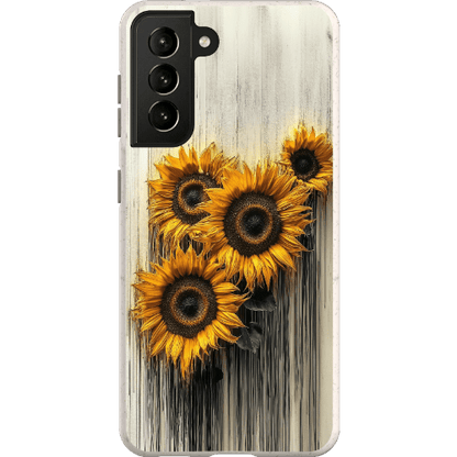 Stepping Green Phone Case Dripping Sunflowers Bio Case