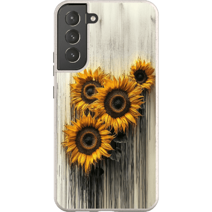 Stepping Green Phone Case Dripping Sunflowers Bio Case