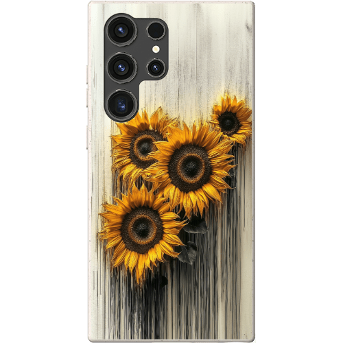 Stepping Green Phone Case Dripping Sunflowers Bio Case