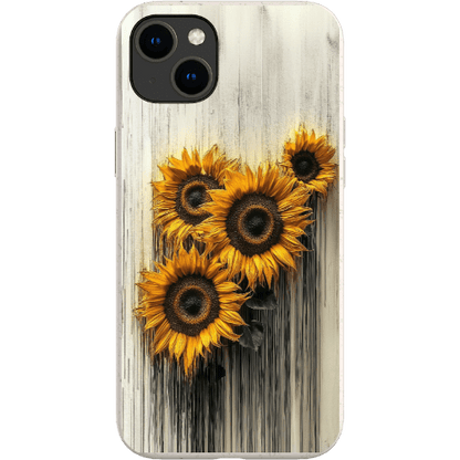 Stepping Green Phone Case Dripping Sunflowers Bio Case