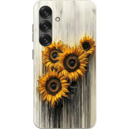 Stepping Green Phone Case Dripping Sunflowers Bio Case