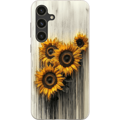 Stepping Green Phone Case Dripping Sunflowers Bio Case