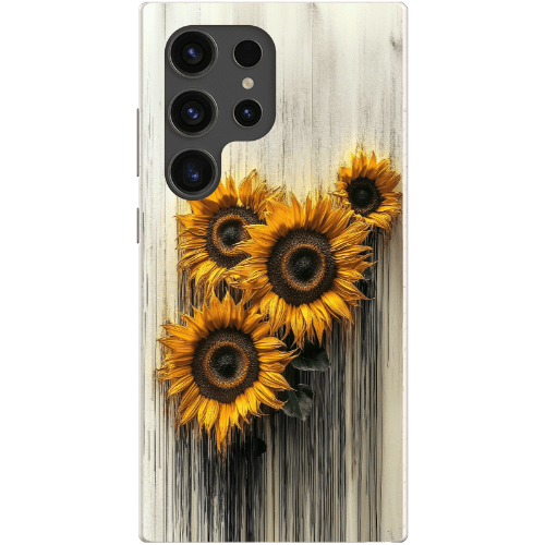 Stepping Green Phone Case Dripping Sunflowers Bio Case
