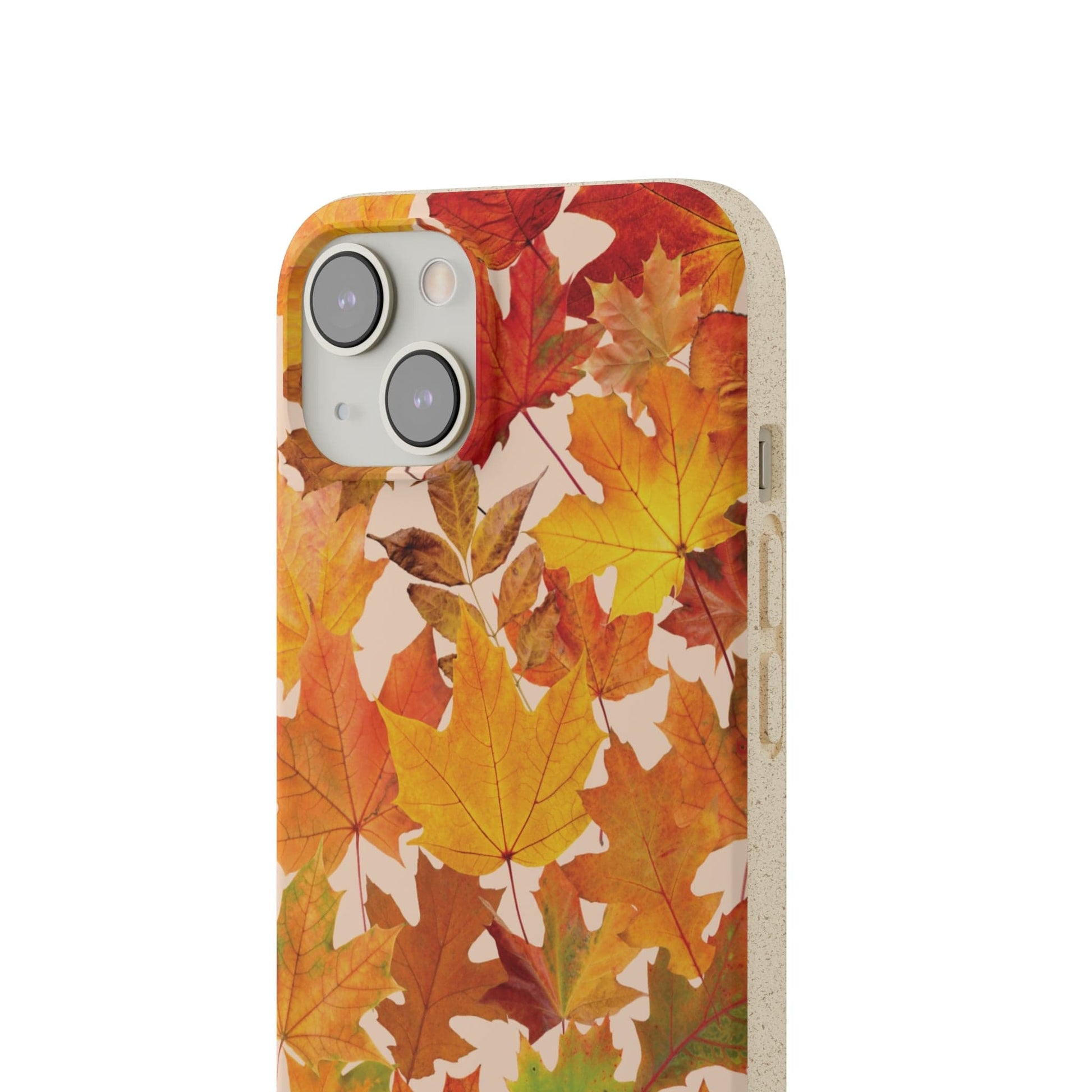 Stepping Green Phone Case Fall Leaves Bio Case
