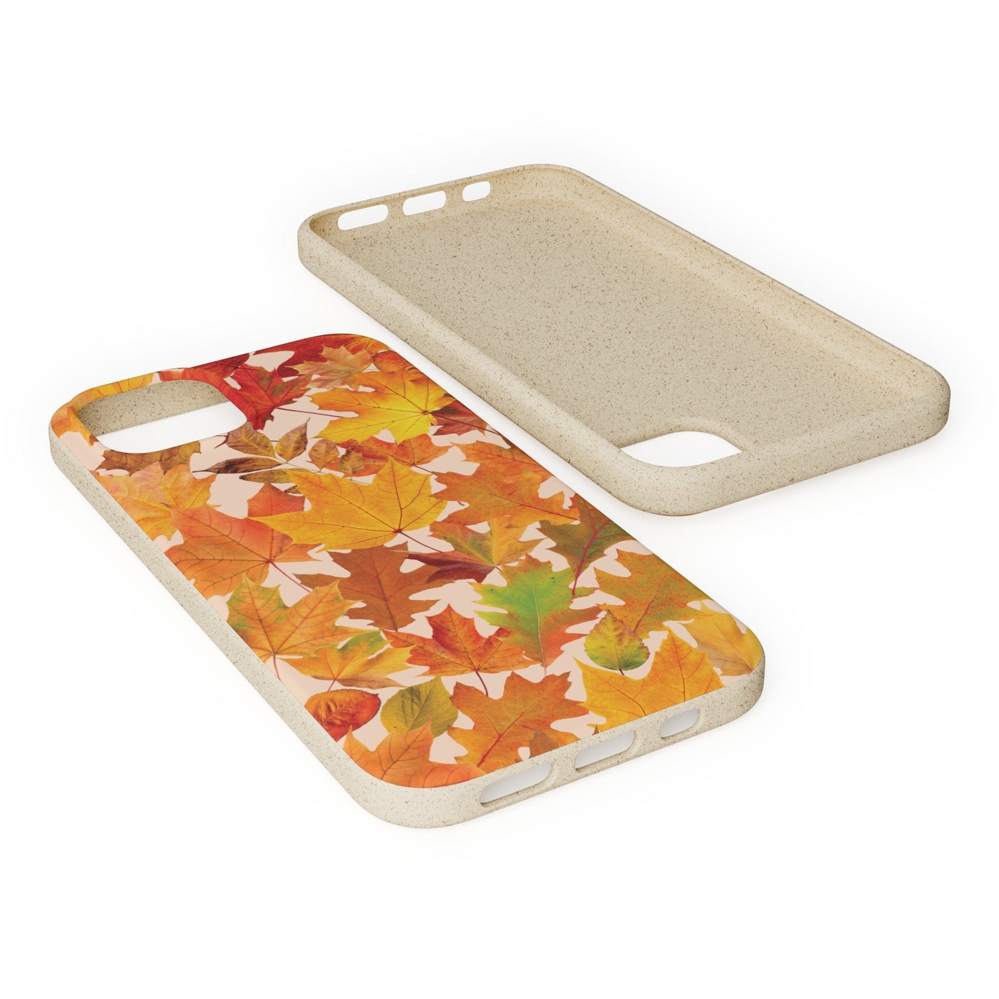Stepping Green Phone Case Fall Leaves Bio Case