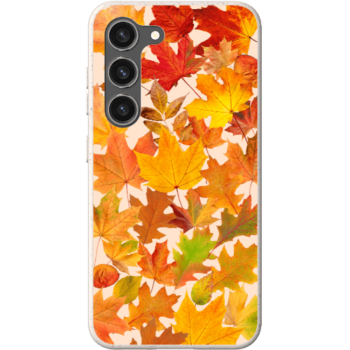Stepping Green Phone Case Fall Leaves Bio Case