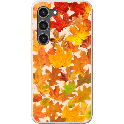 Stepping Green Phone Case Fall Leaves Bio Case