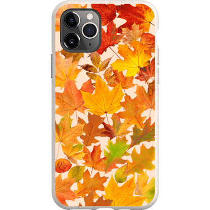 Stepping Green Phone Case Fall Leaves Bio Case