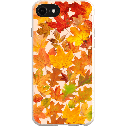 Stepping Green Phone Case Fall Leaves Bio Case