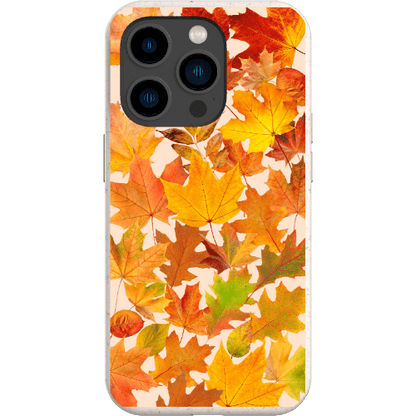 Stepping Green Phone Case Fall Leaves Bio Case
