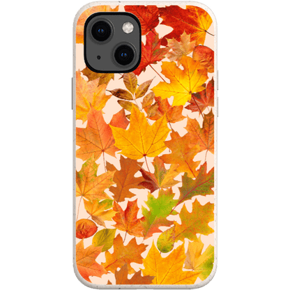 Stepping Green Phone Case Fall Leaves Bio Case