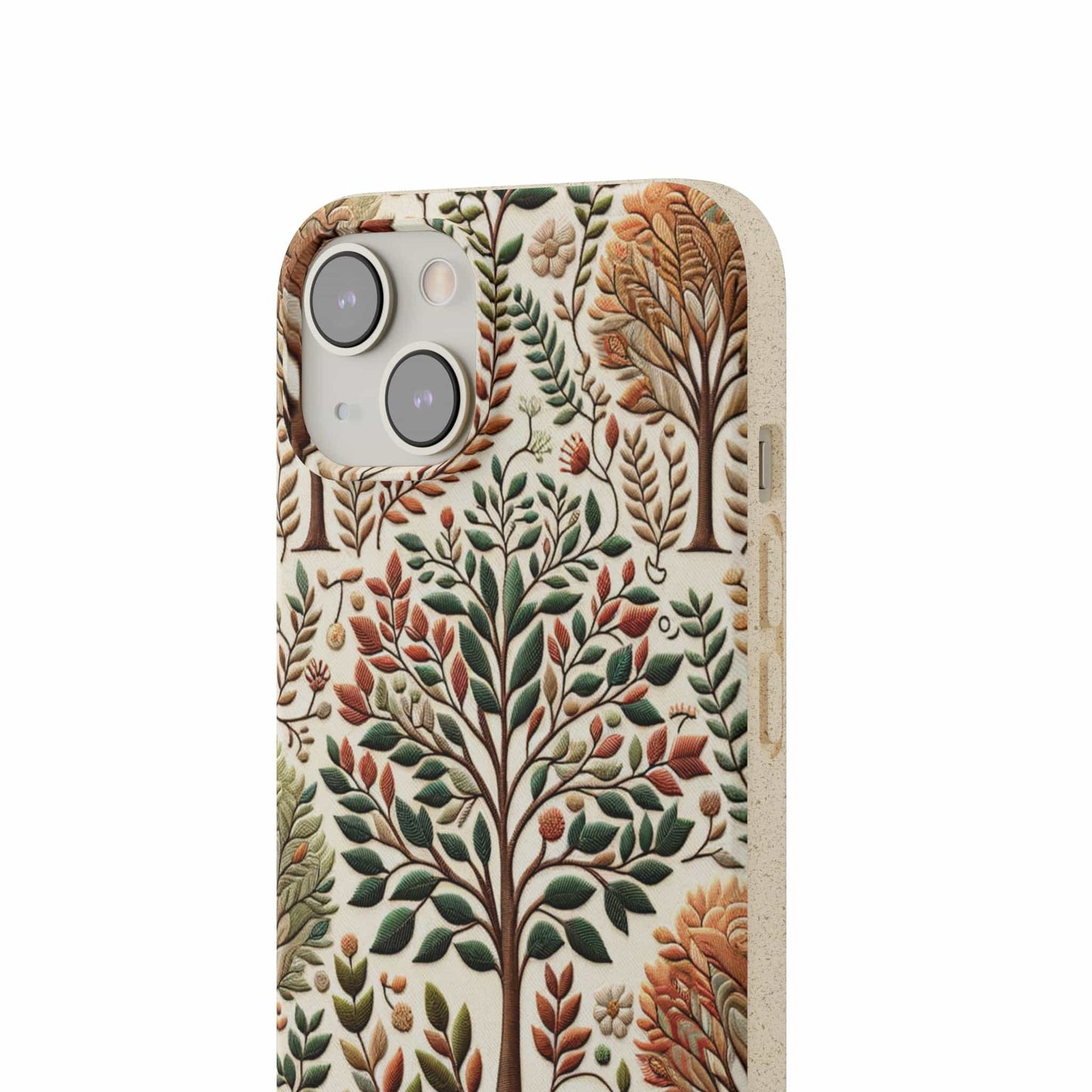 Stepping Green Phone Case Fall Trees Bio Case