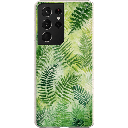 Stepping Green Phone Case Fern Leaves Bio Case