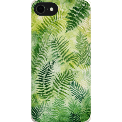 Stepping Green Phone Case Fern Leaves Bio Case