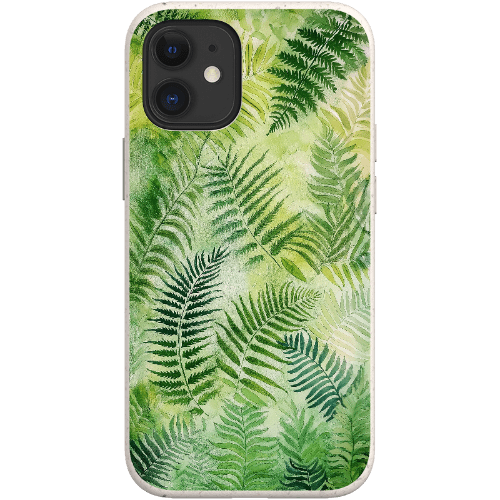 Stepping Green Phone Case Fern Leaves Bio Case