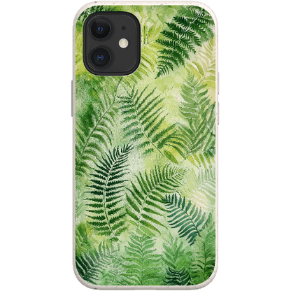 Stepping Green Phone Case Fern Leaves Bio Case