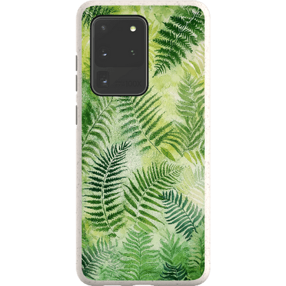 Stepping Green Phone Case Fern Leaves Bio Case