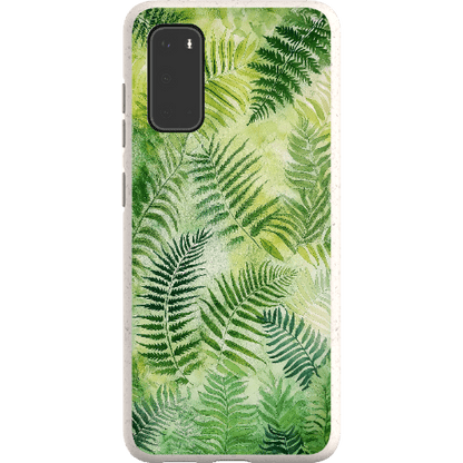 Stepping Green Phone Case Fern Leaves Bio Case