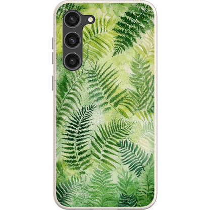 Stepping Green Phone Case Fern Leaves Bio Case