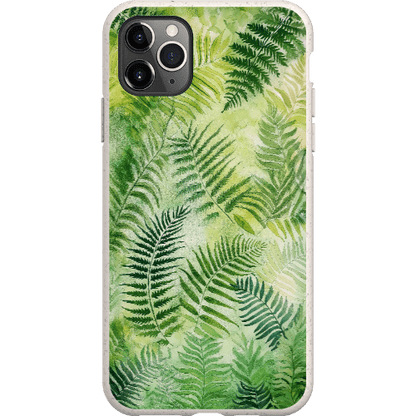 Stepping Green Phone Case Fern Leaves Bio Case