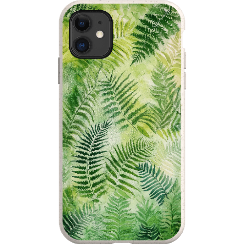 Stepping Green Phone Case Fern Leaves Bio Case