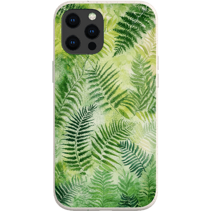 Stepping Green Phone Case Fern Leaves Bio Case