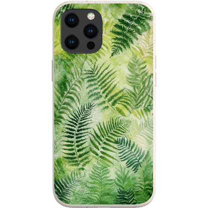 Stepping Green Phone Case Fern Leaves Bio Case