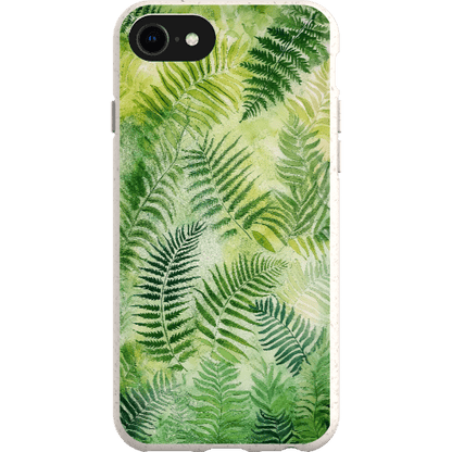 Stepping Green Phone Case Fern Leaves Bio Case