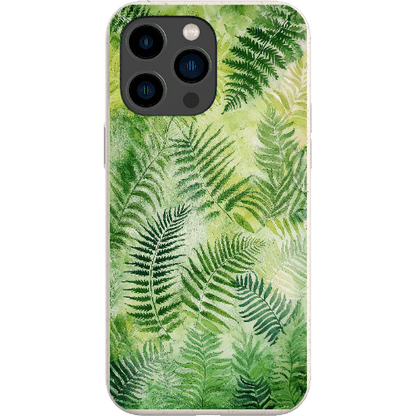 Stepping Green Phone Case Fern Leaves Bio Case