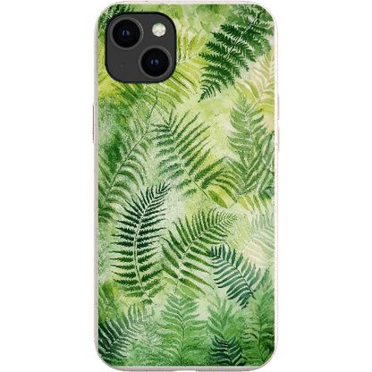 Stepping Green Phone Case Fern Leaves Bio Case