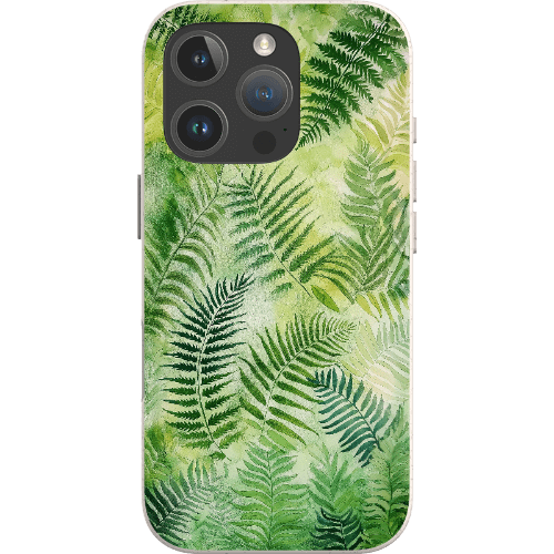 Stepping Green Phone Case Fern Leaves Bio Case