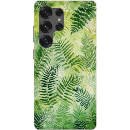 Stepping Green Phone Case Fern Leaves Bio Case