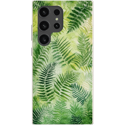 Stepping Green Phone Case Fern Leaves Bio Case