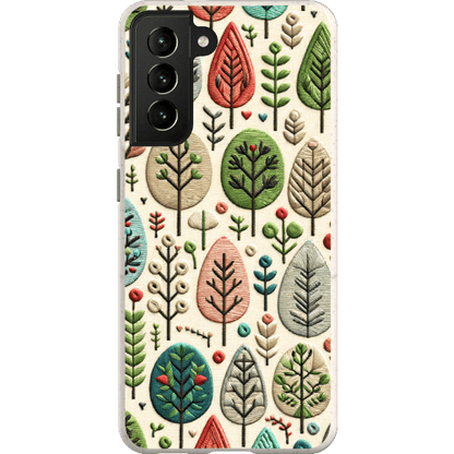 Stepping Green Phone Case Festive Trees Bio Case