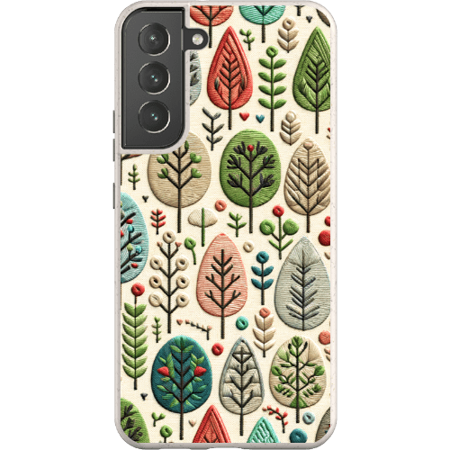 Stepping Green Phone Case Festive Trees Bio Case